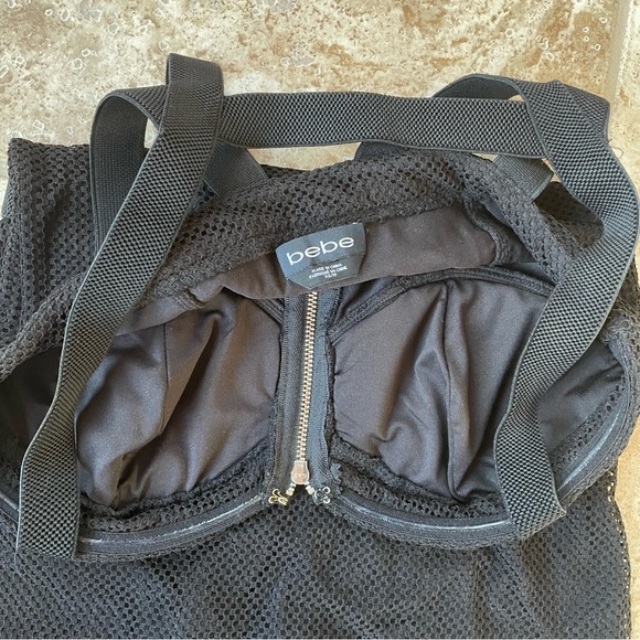 Bebe Black Dress - Picture 3 of 4